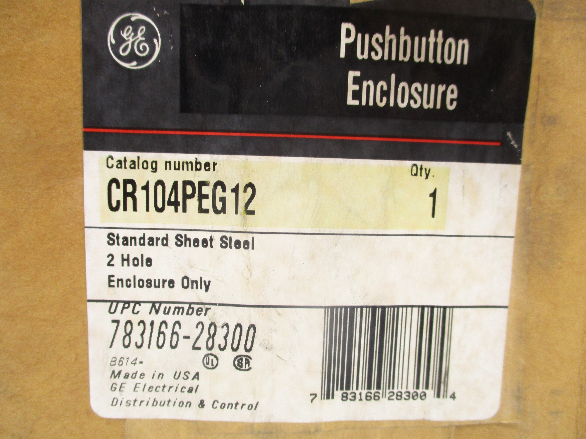 GENERAL ELECTRIC CR104PEG12 (AS PICTURED) NSMP