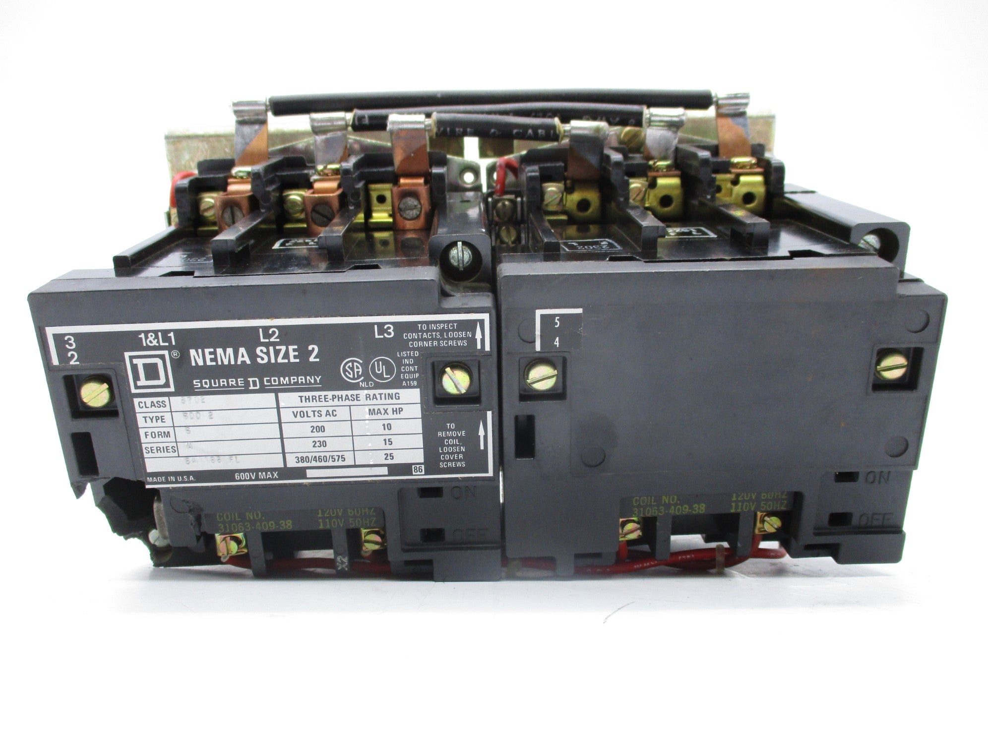 SQUARE D 8702SDO2 SER. A 120V (AS PICTURED) NSNP