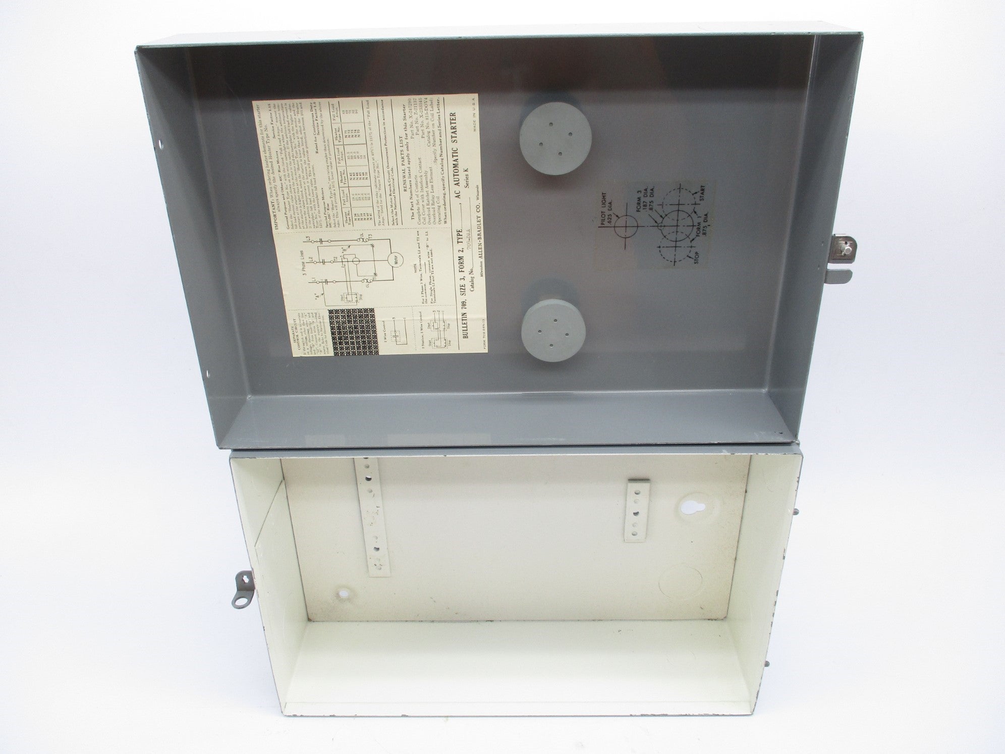 INDUSTRIAL SPARE PART 709-DAA SER. K (AS PICTURED) NSNP
