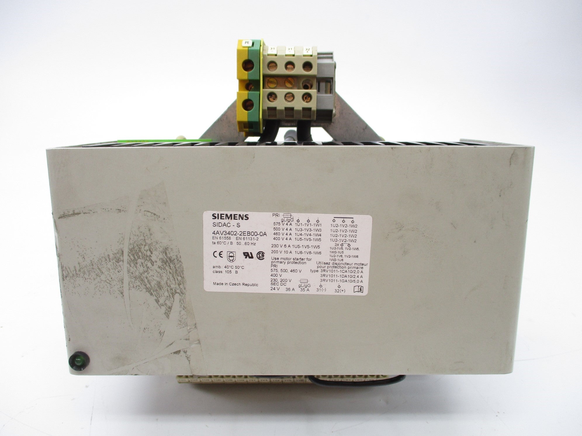 SIEMENS 4AV3402-2EB00-0A (AS PICTURED) NSNP