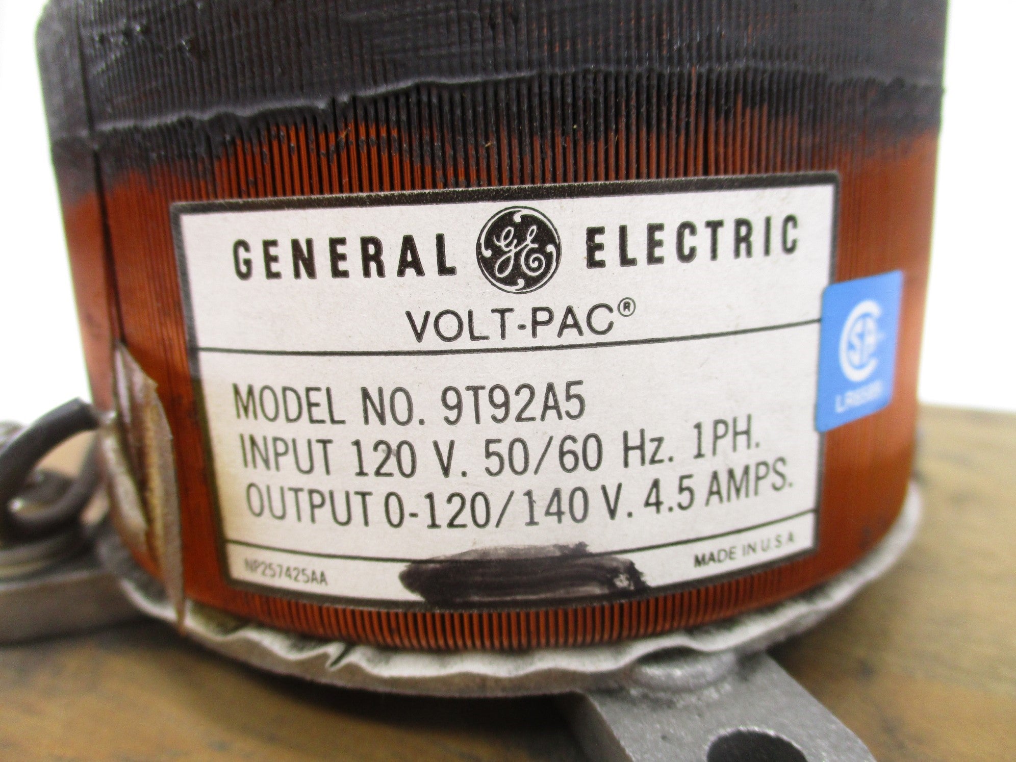 GENERAL ELECTRIC 9T92A5 NSNP