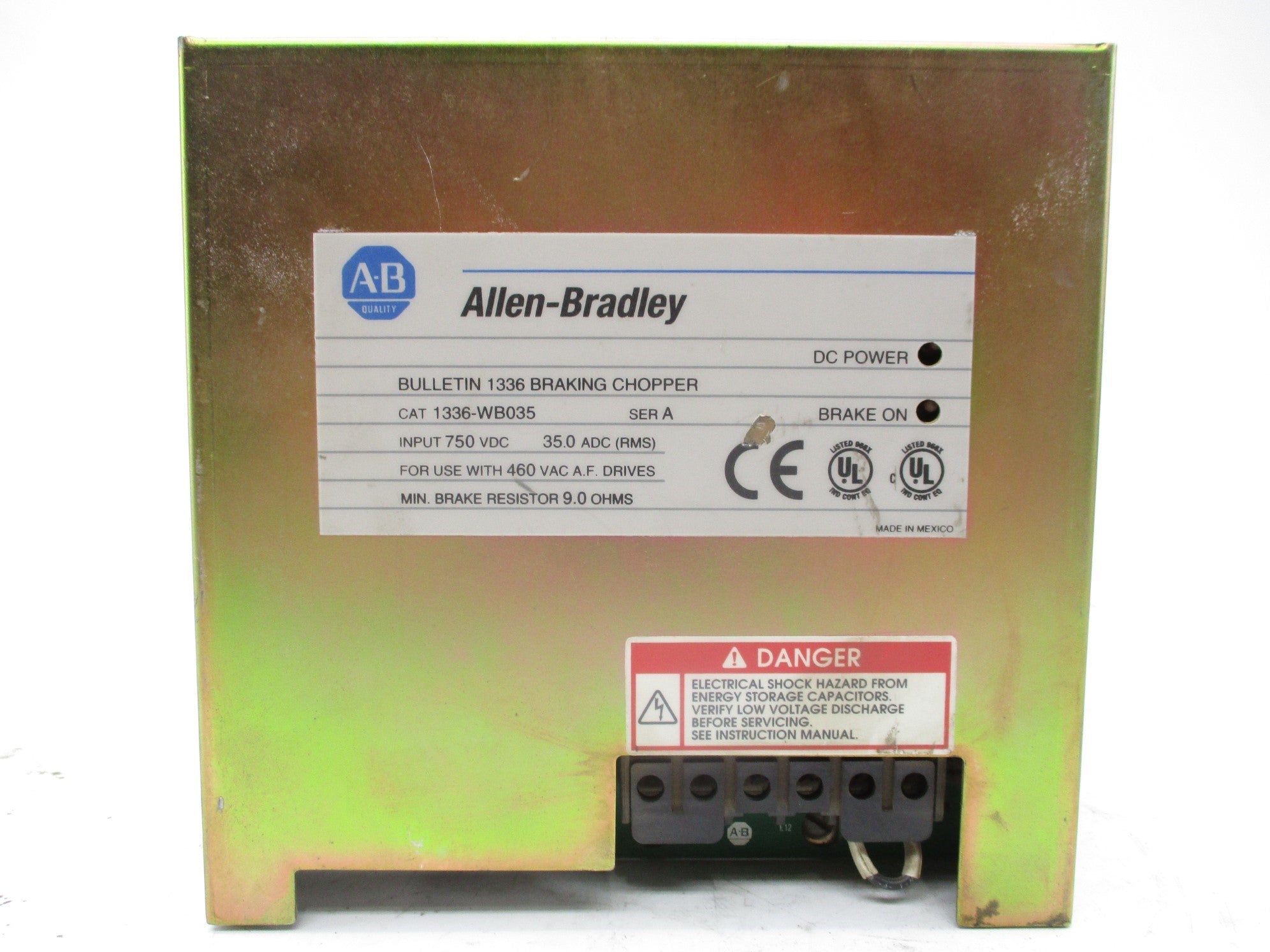 ALLEN BRADLEY 1336-WB035 SER. A UNMP