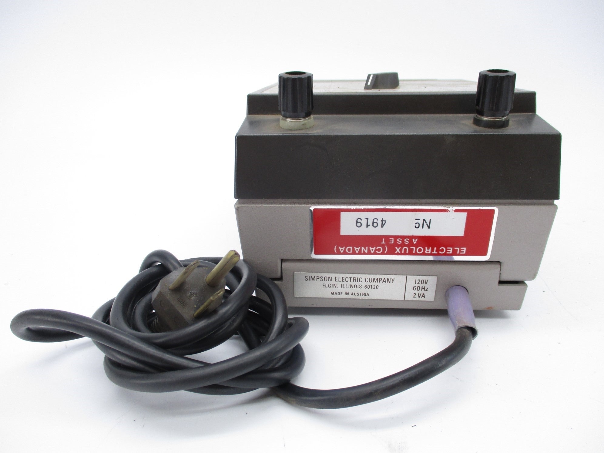 SIMPSON MODEL 605 SER. 2 UNMP