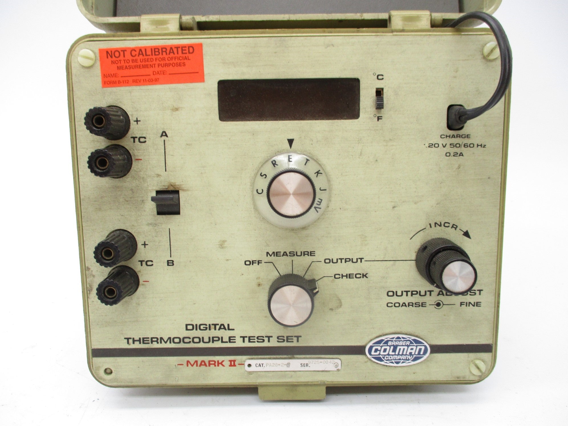 BARBER COLMAN PA28-2 UNMP