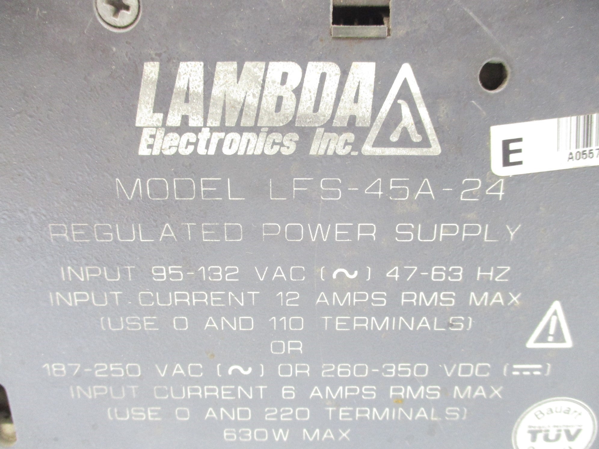 LAMBDA LFS-45A-24 UNMP