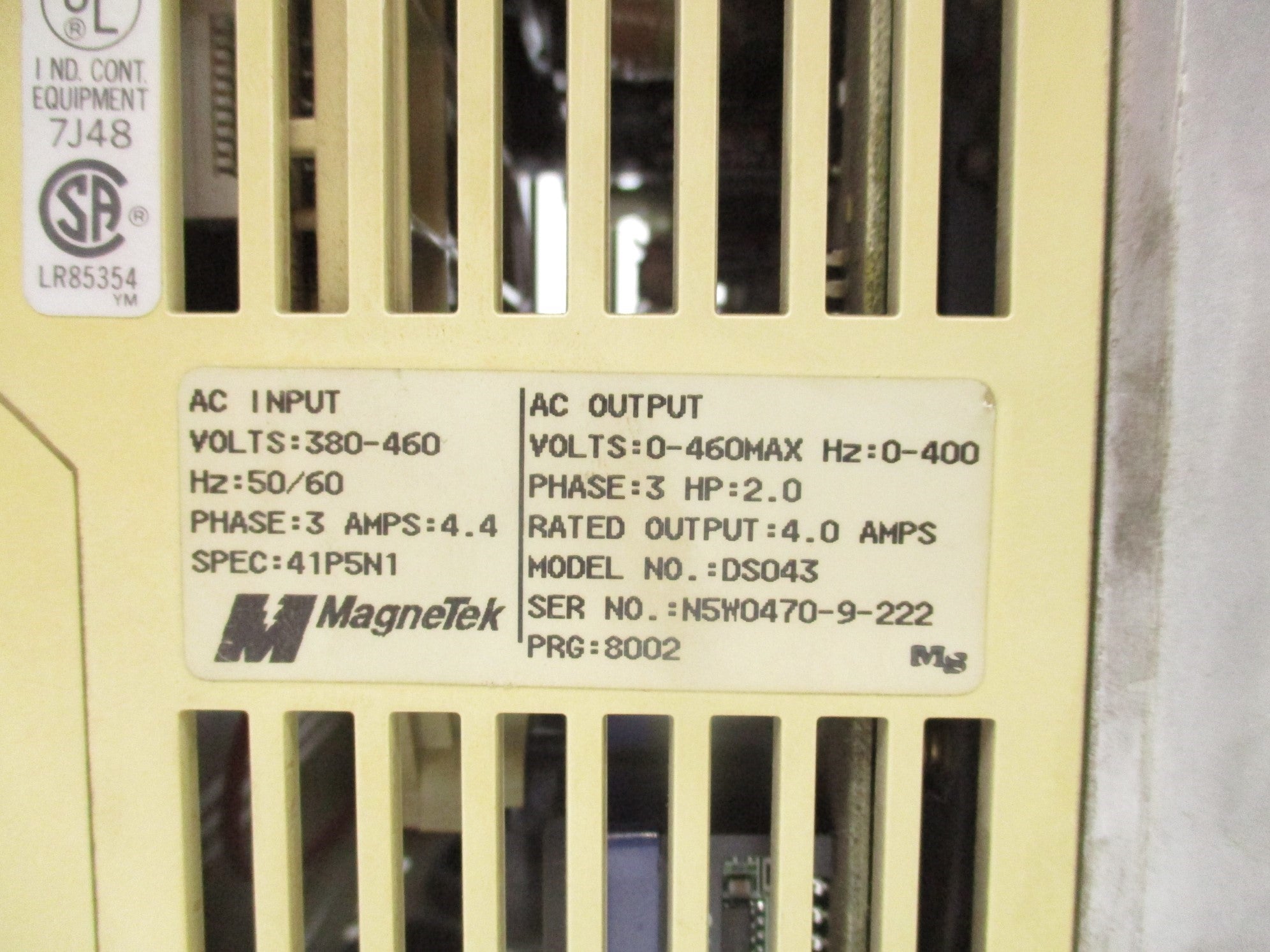 MAGNETEK DS043 UNMP