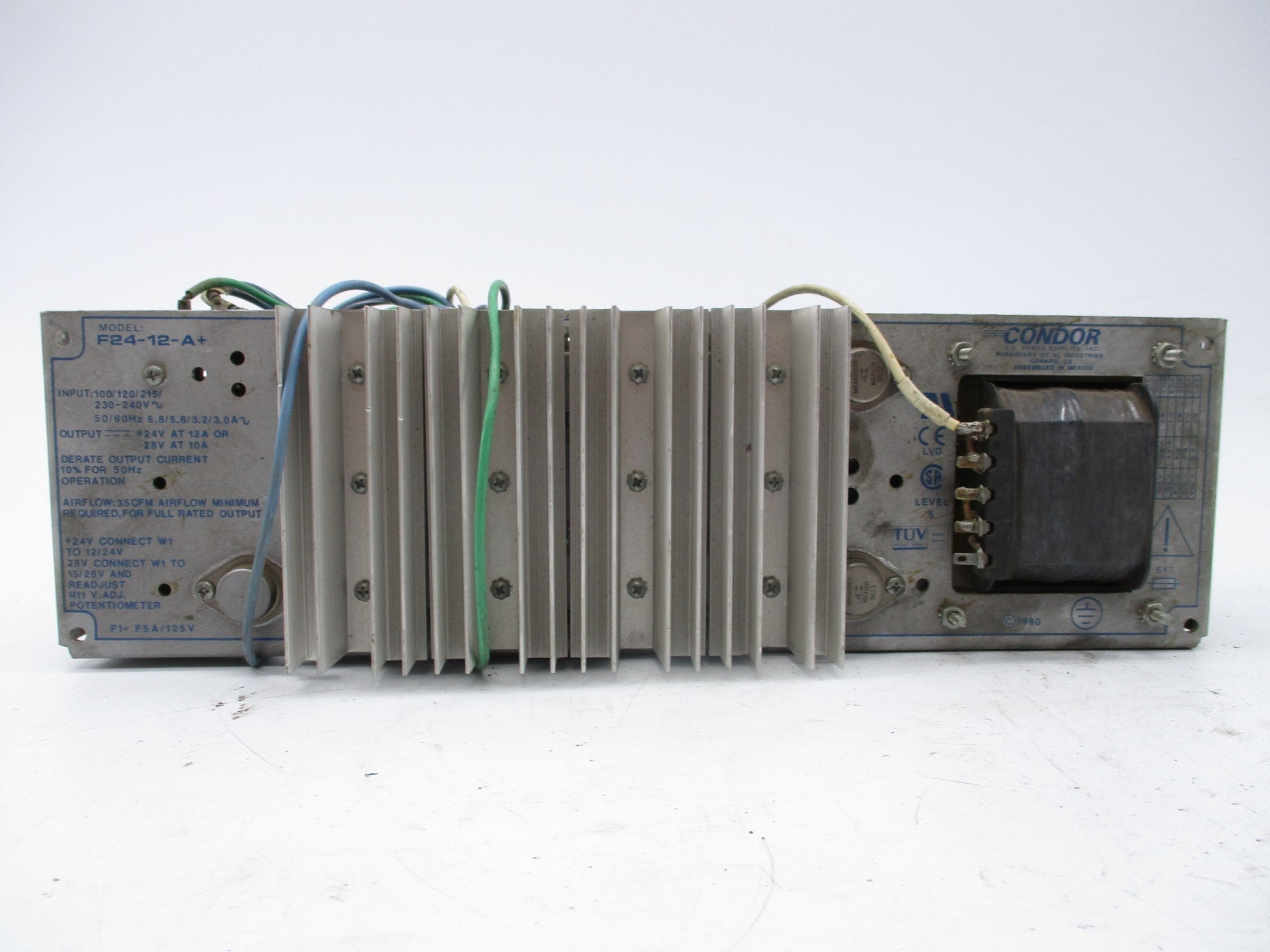 CONDOR F24-12-A+ 240V 3.0A UNMP