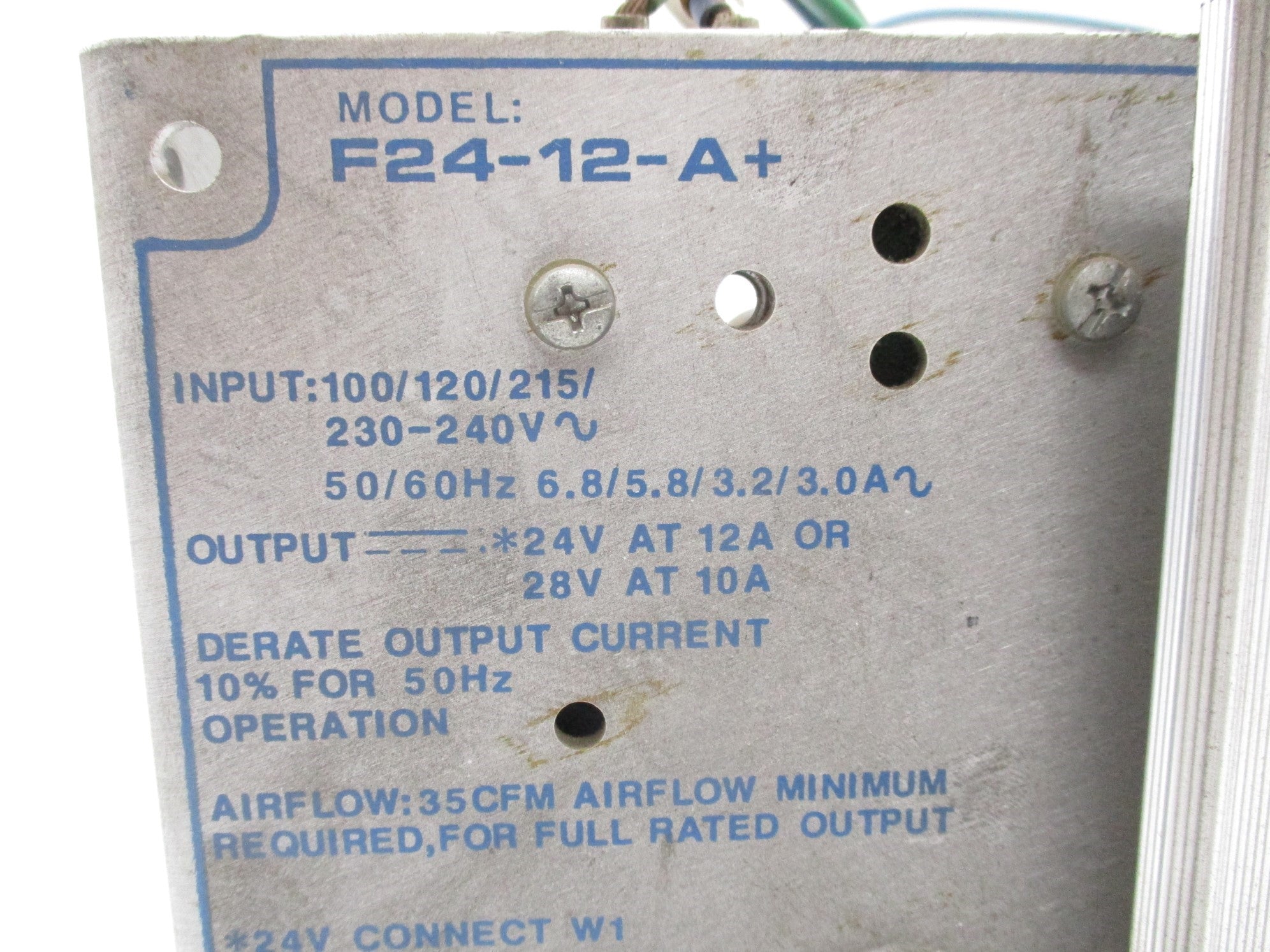 CONDOR F24-12-A+ 240V 3.0A UNMP