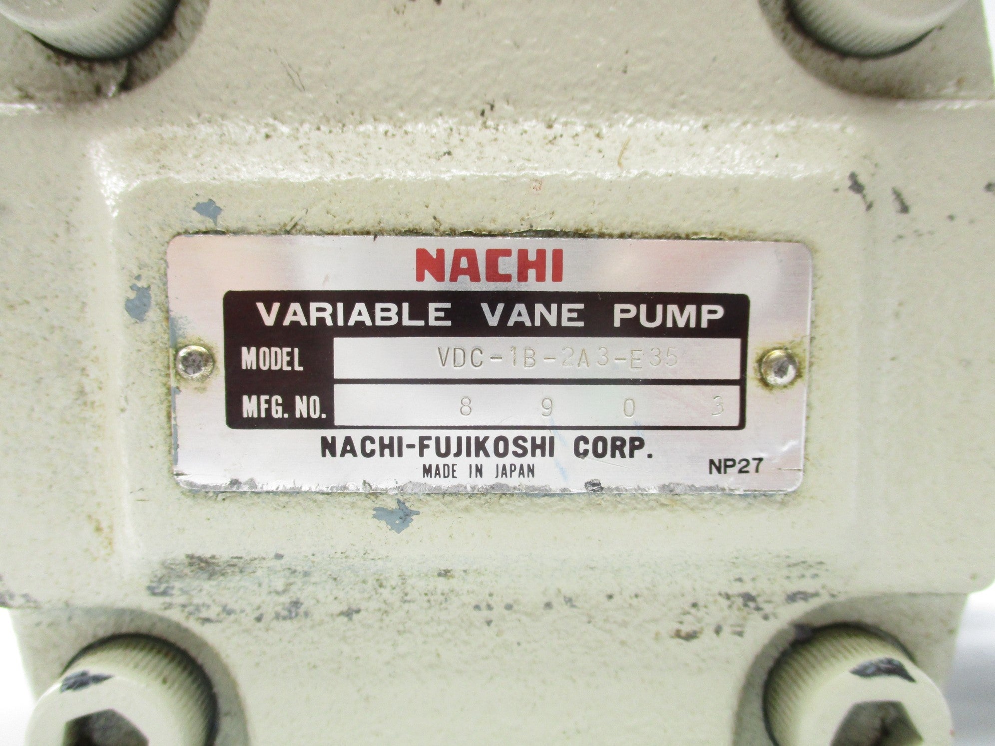 NACHI VDC-1B-2A3-E35 UNMP
