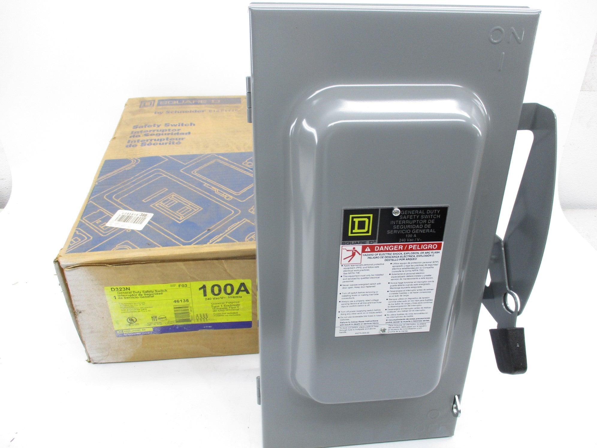 SQUARE D D323N NEW IN SQUARE D FACTORY BOX NSMP