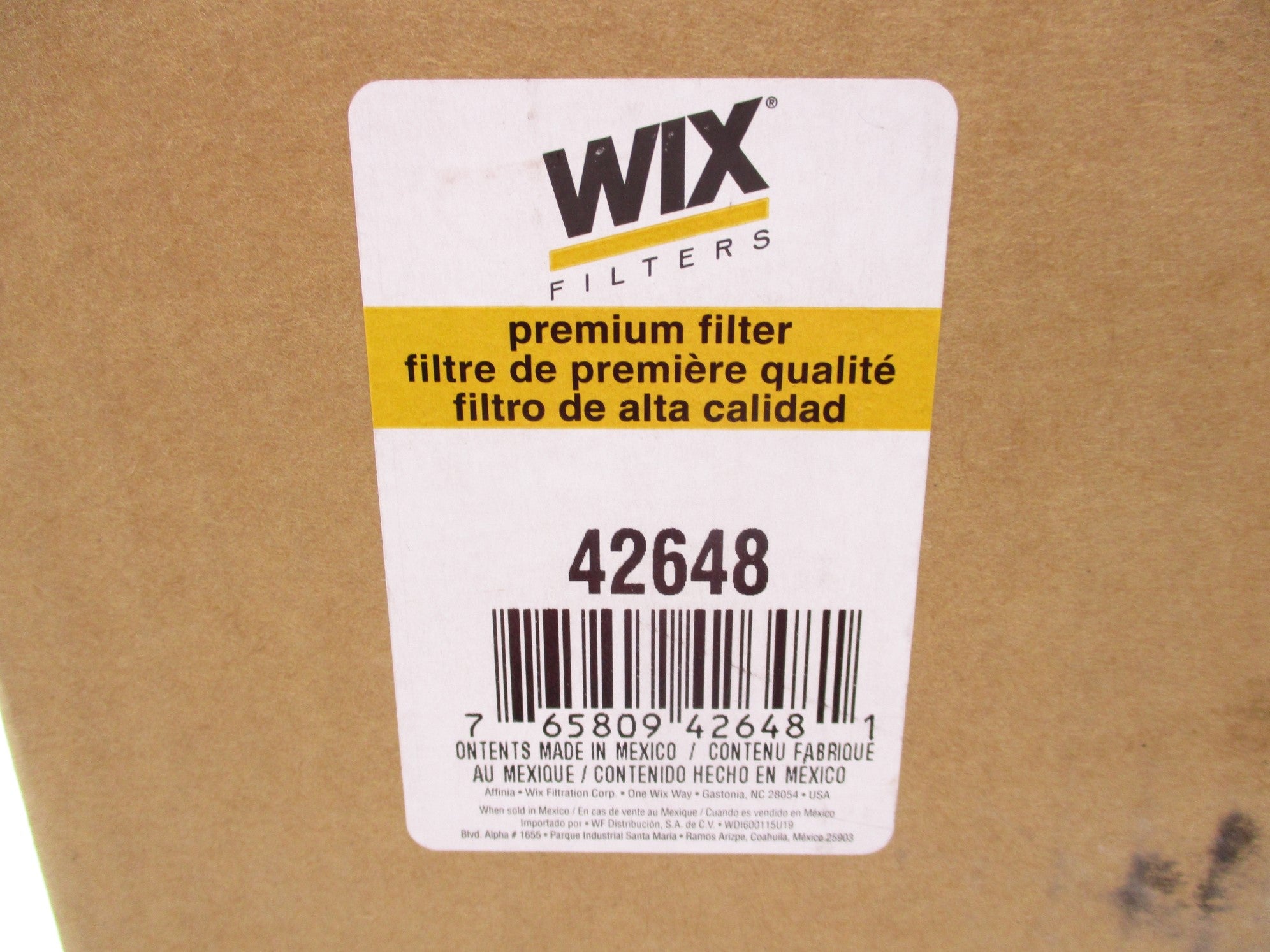 WIX 42648 NSMP