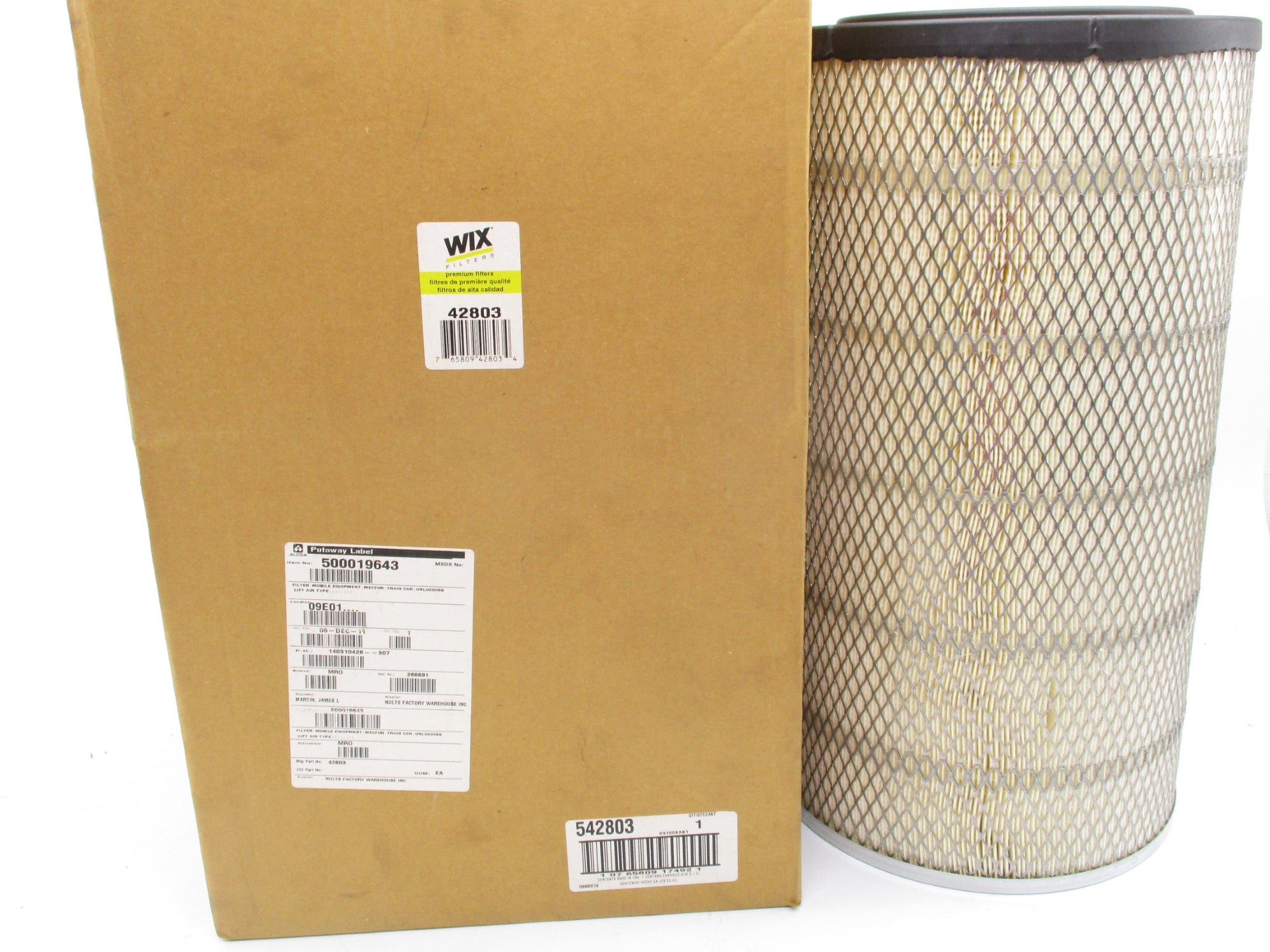 WIX 42803 NSMP