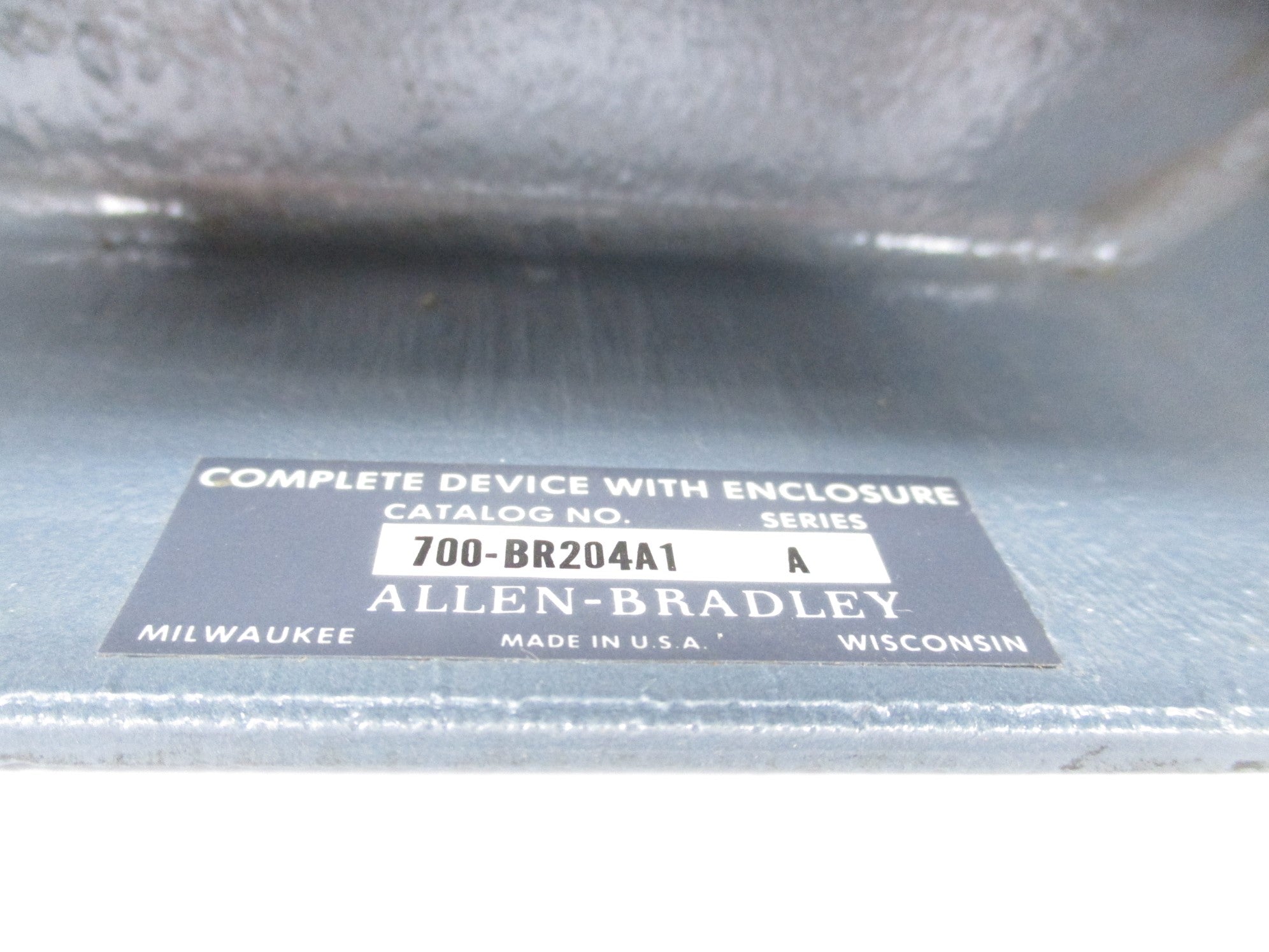 INDUSTRIAL SPARE PART 700-BR204A1 SER. A 120V (AS PICTURED) NSNP