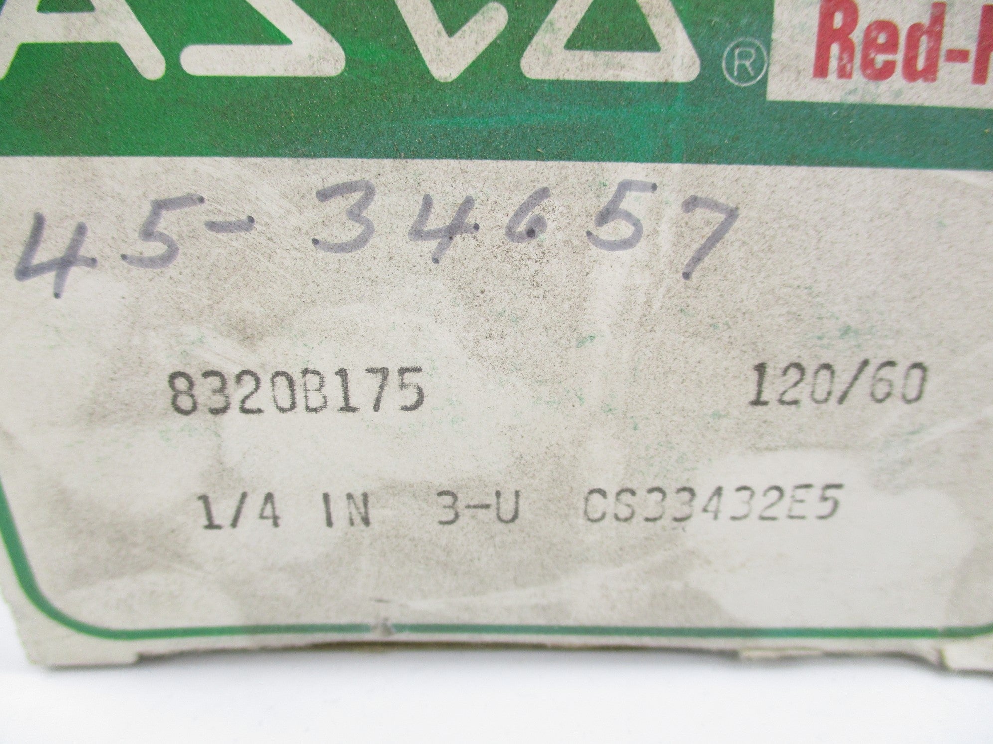 ASCO 8320B175 120/60 110/50 NSMP