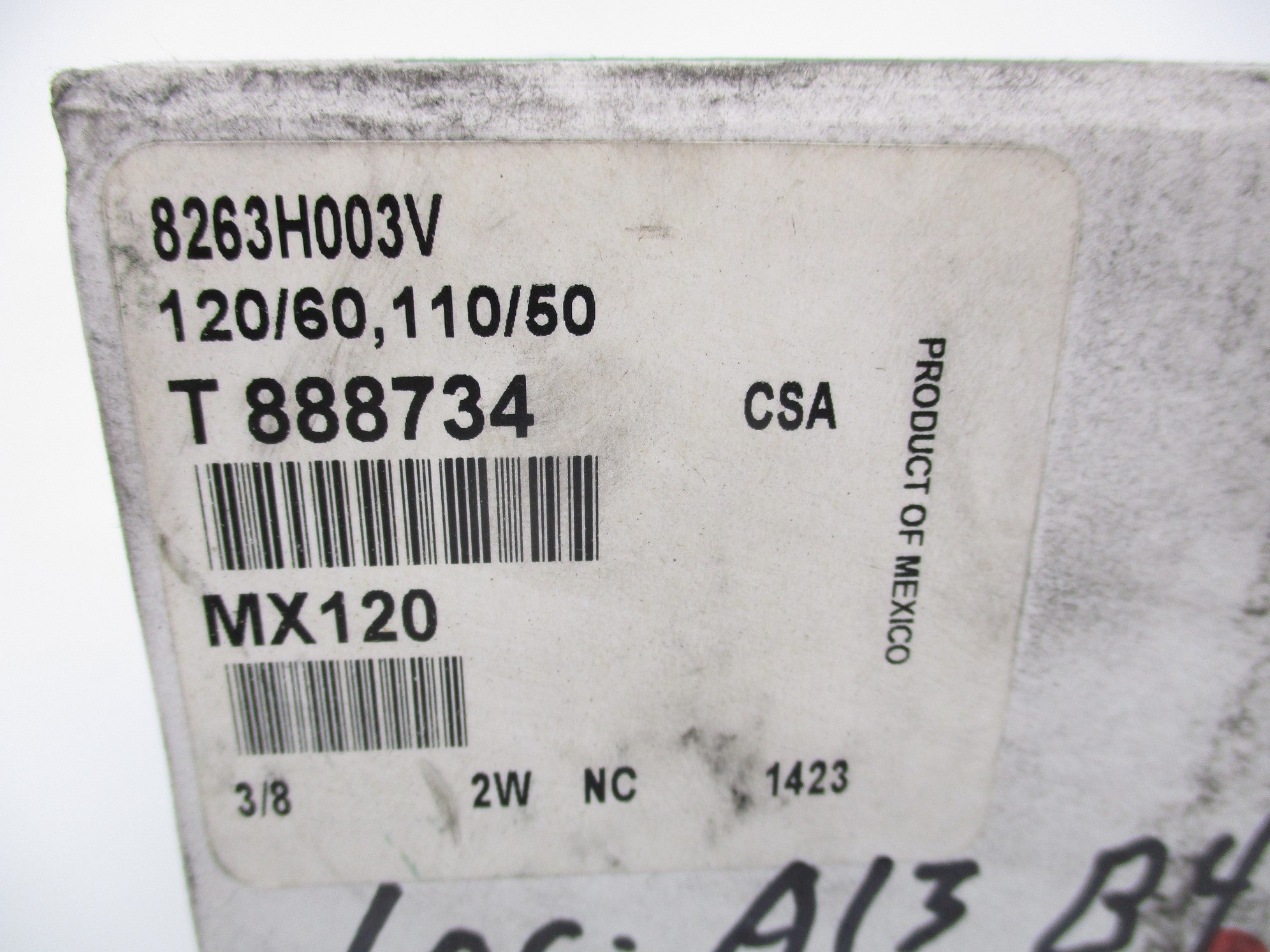 ASCO 8263H003V 110/120V NSMP