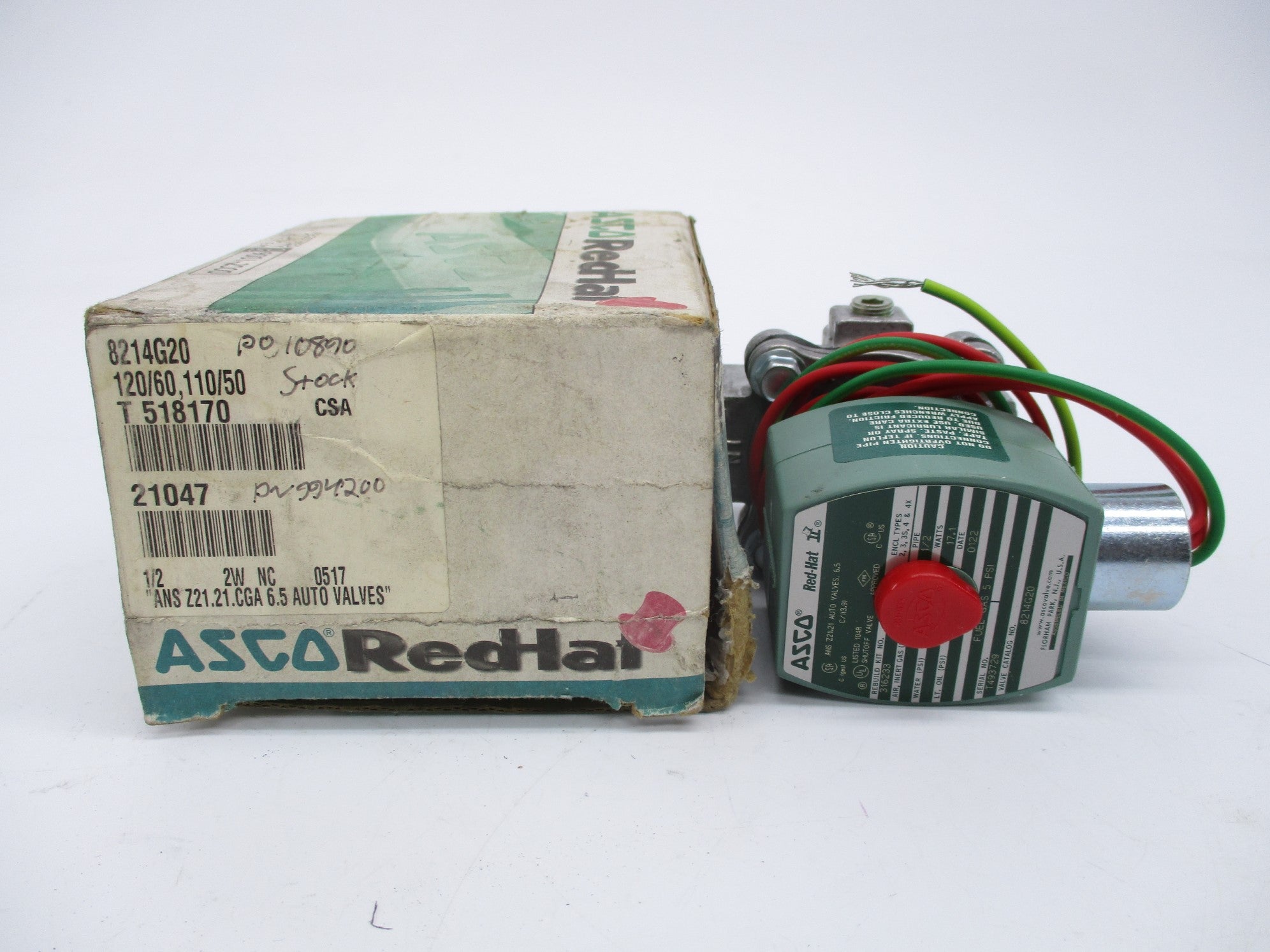 ASCO 8214G20 110/120V NSMP