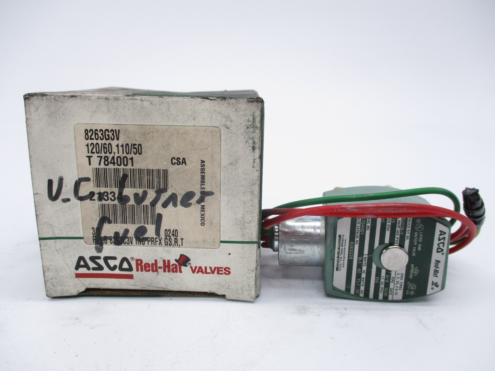 ASCO 8263G3V 110/120V NSMP
