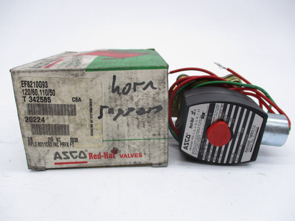 ASCO EF8210G93 110/120V 150PSI 3/8" NSMP