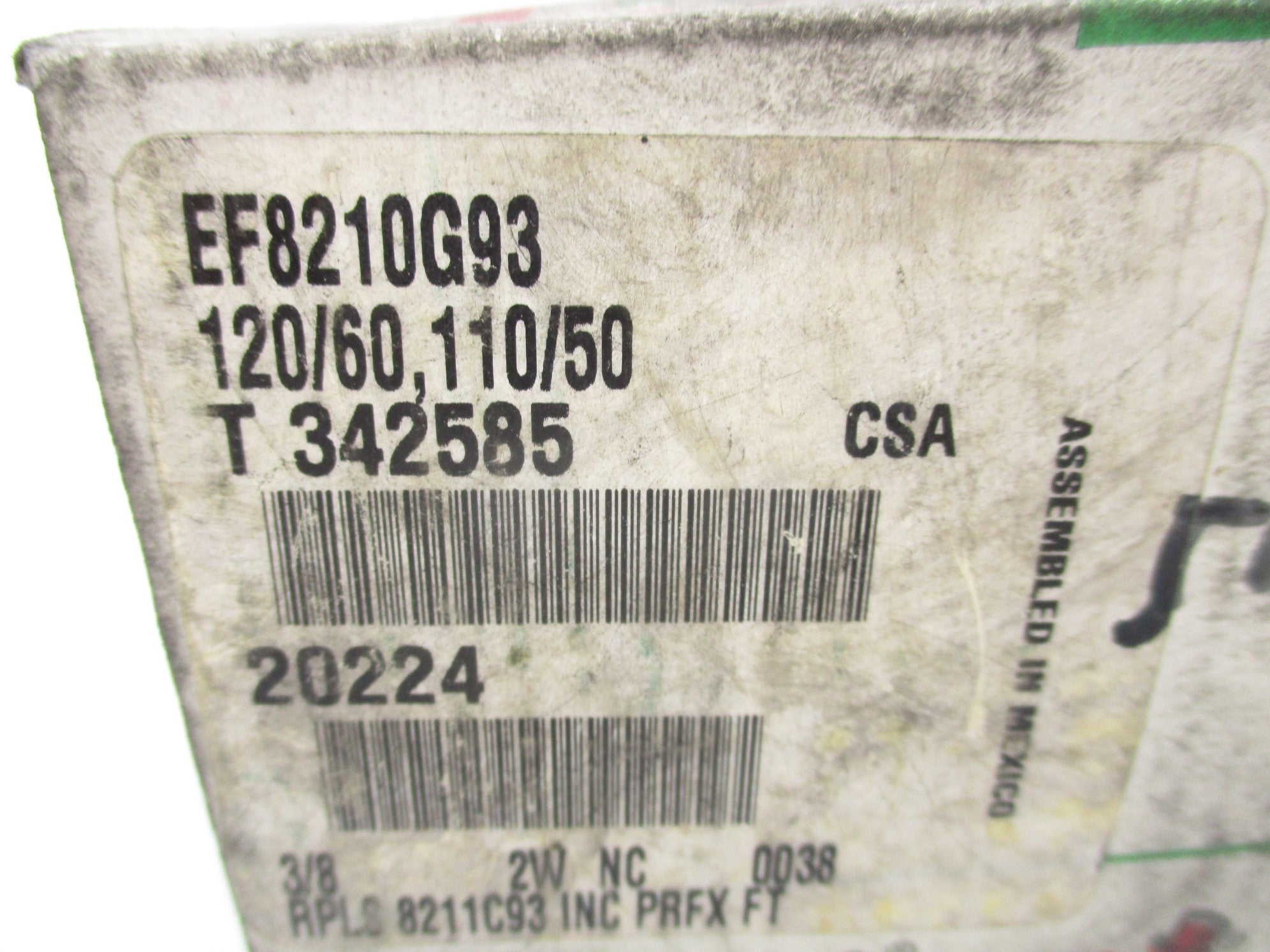 ASCO EF8210G93 110/120V 150PSI 3/8" NSMP