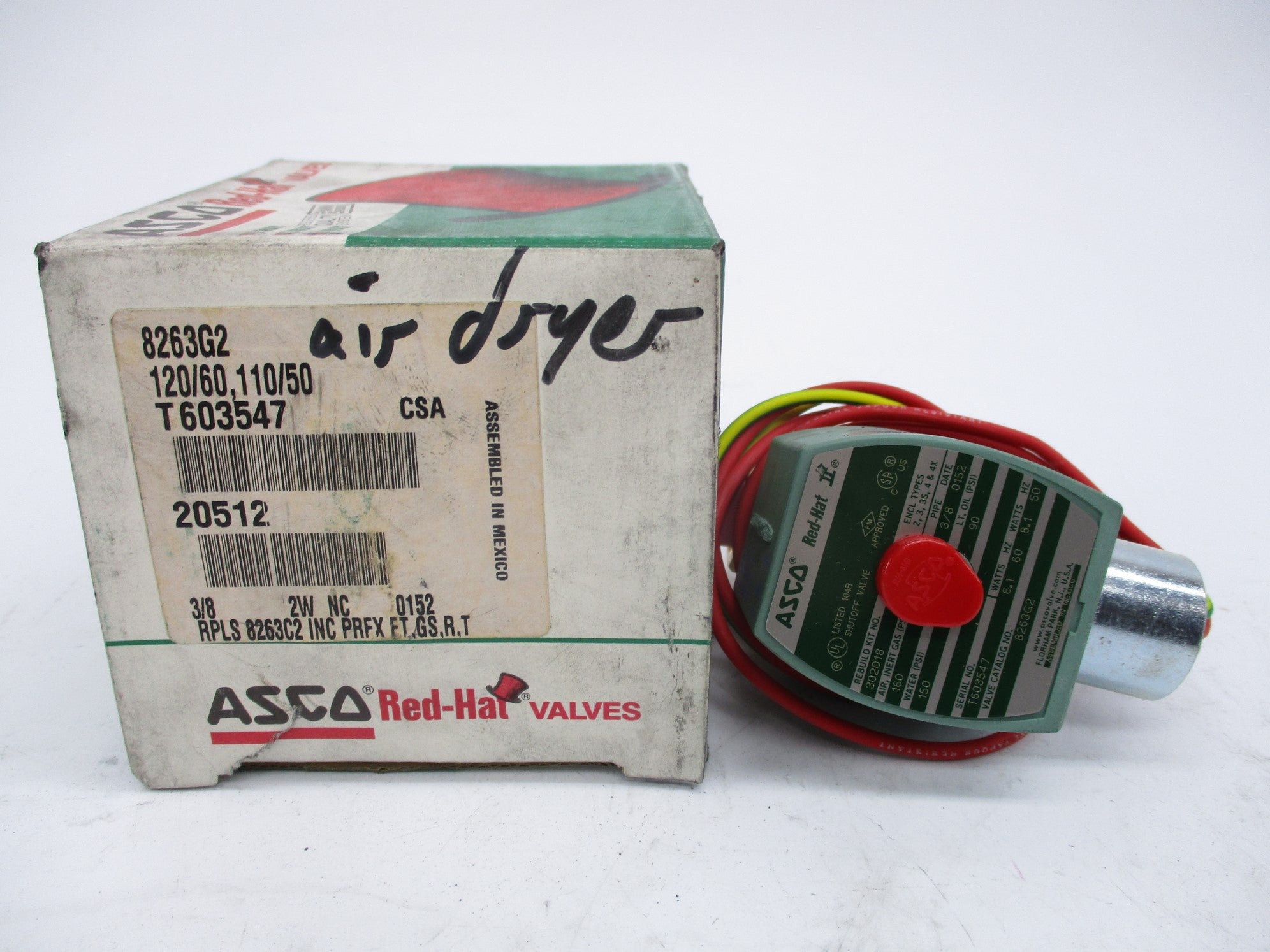 ASCO 8263G2 110/120V NSMP
