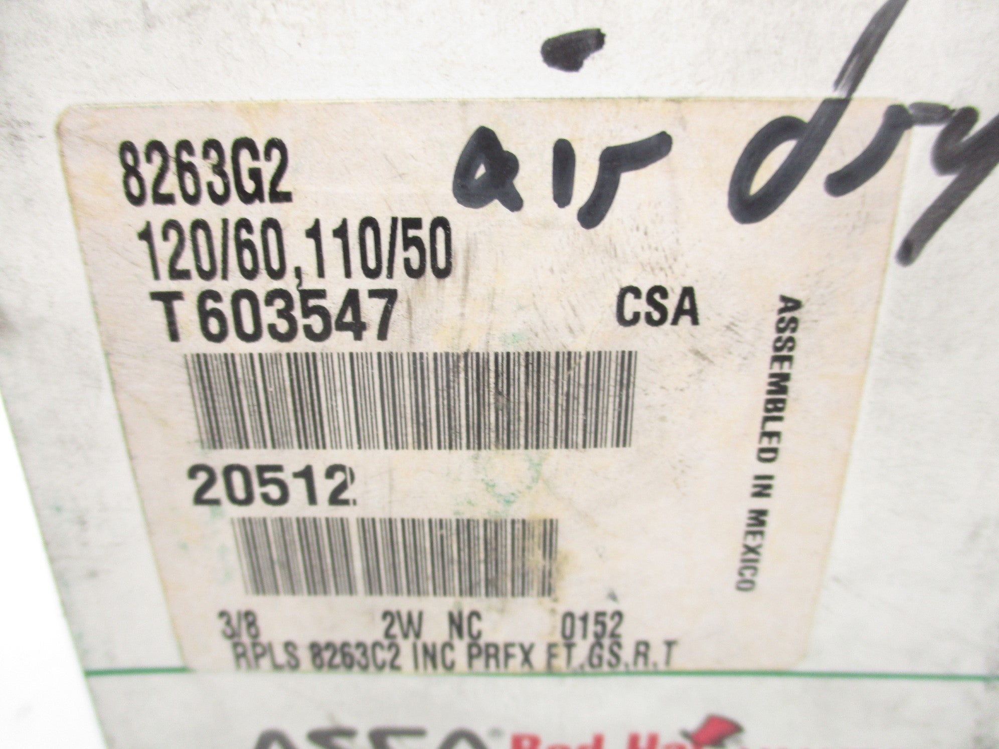 ASCO 8263G2 110/120V NSMP