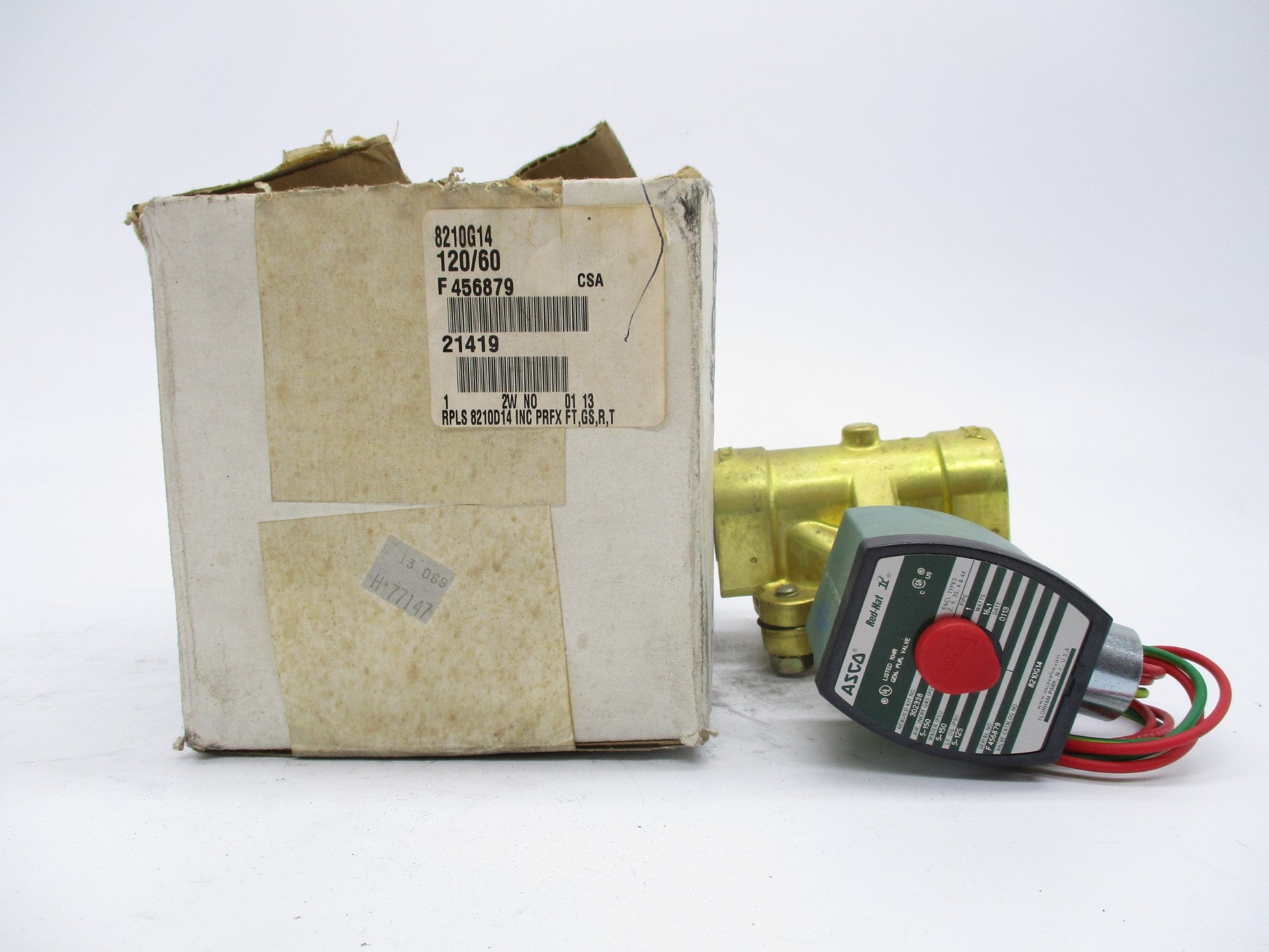 ASCO 8210G14 120V 5-150PSI 1" NSMP