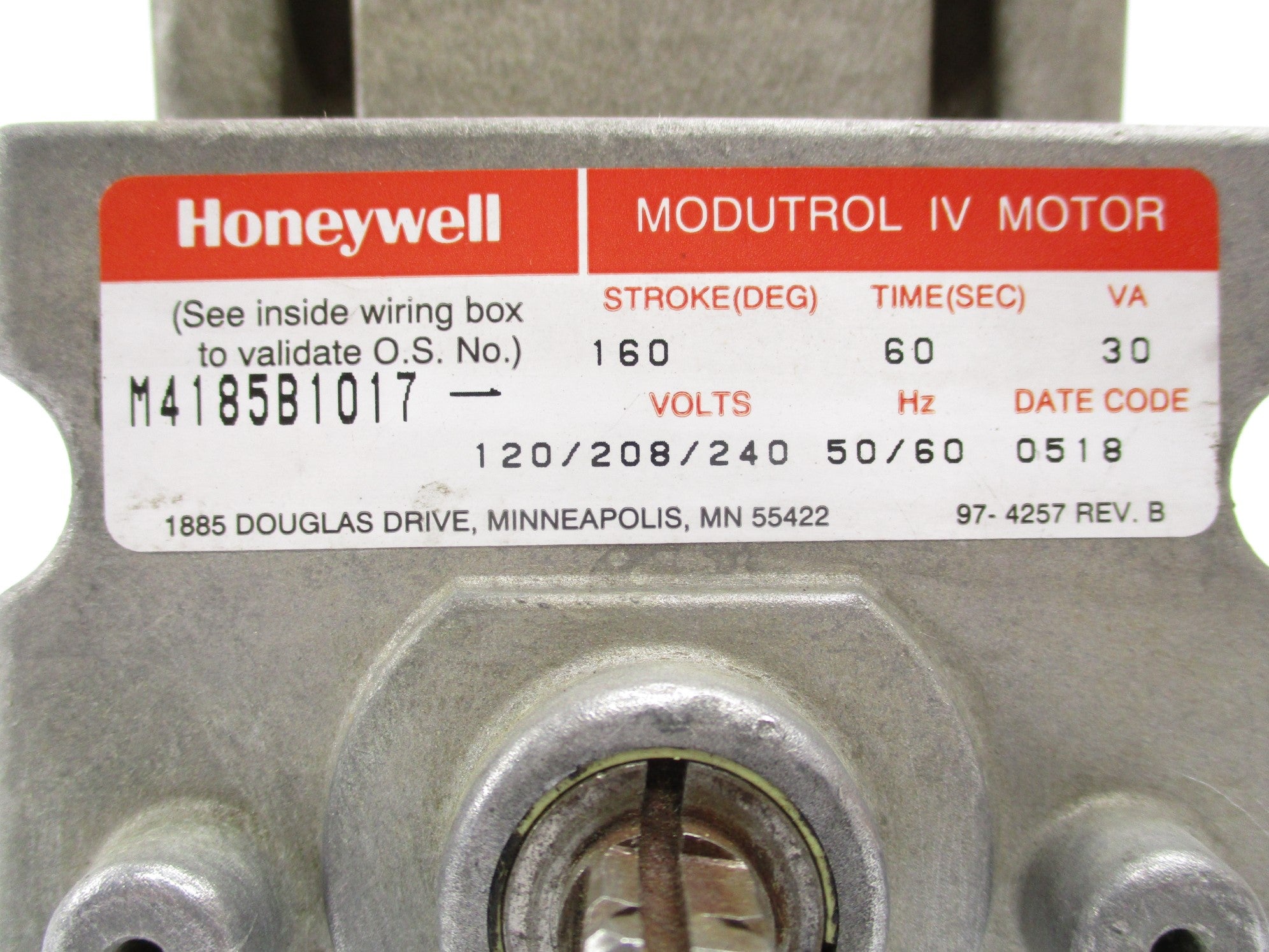 HONEYWELL M4185B1017 UNMP