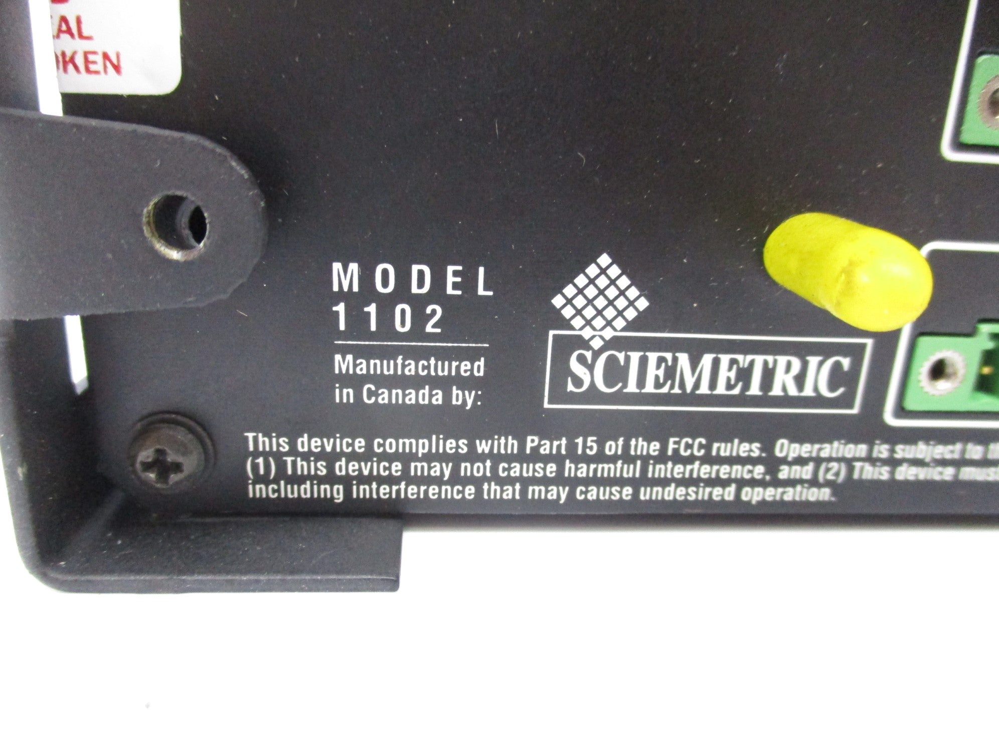 SCIEMETRIC 1103 NSNP