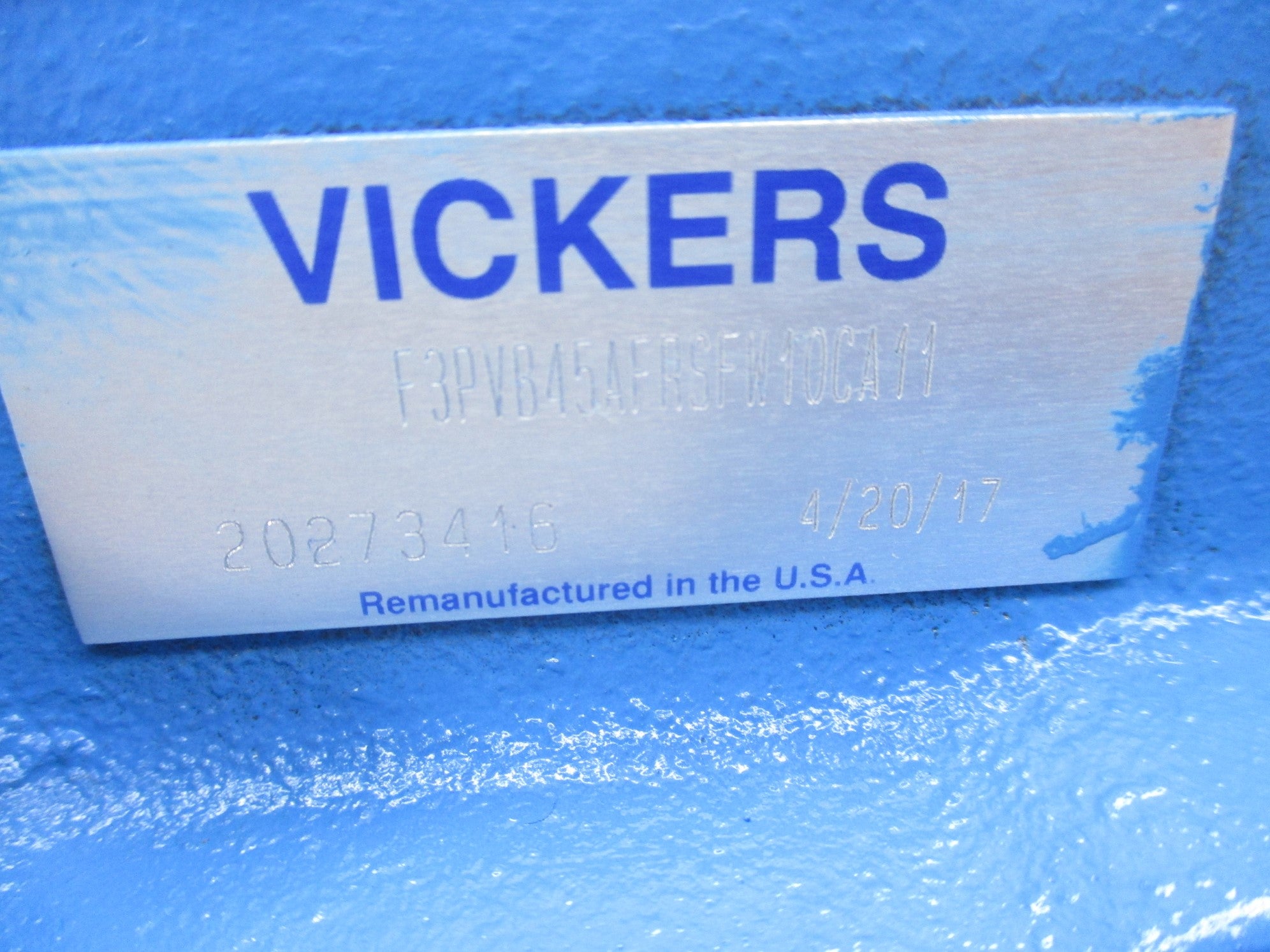 VICKERS F3PVB45AFRSFW10CA11 NSNP