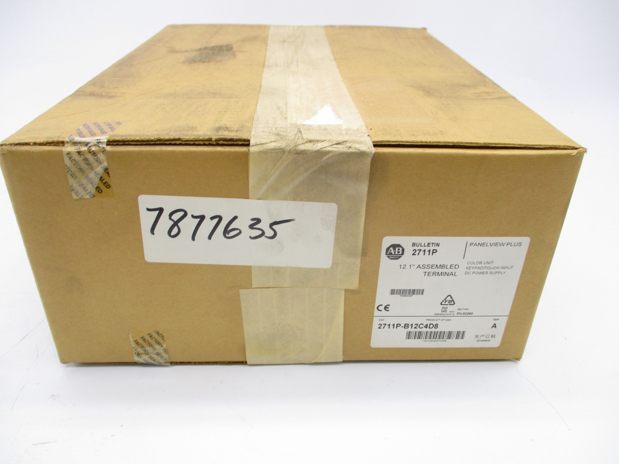 ALLEN BRADLEY 2711P-B12C4D8 SER. A (DATE: 2014) NSFS