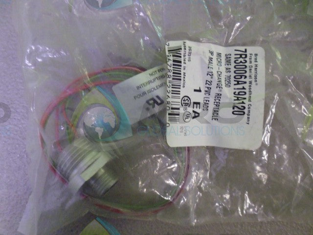 BRAD HARRISON 7R3006A19A120 RECEPTACLE *NEW IN BAG*