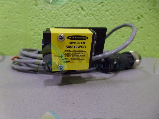 Banner Engineering SM312WSC MINIBEAM **GENUINE**