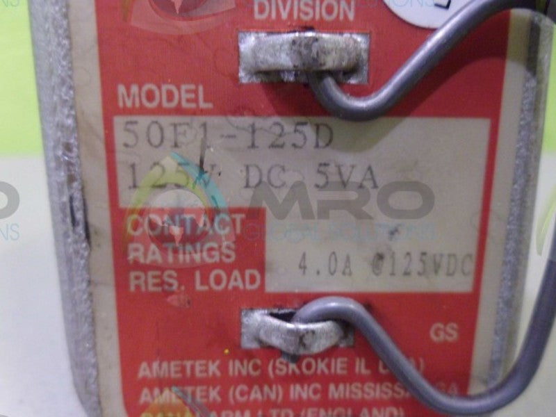 PANALARM 50F1-125D *NEW NO BOX*