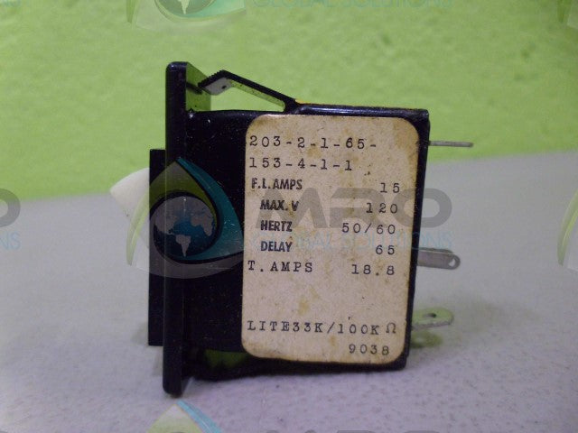 AIR PAX 203-2-1-65 CIRCUIT BREAKER*NEW NO BOX*