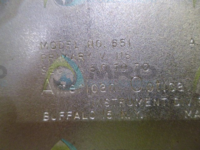 AMERICAN OPTICAL 651 *USED*