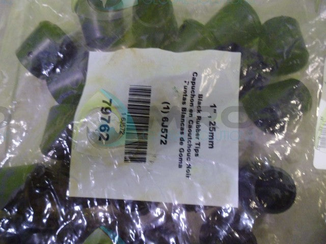 LOT OF 24 6J572 RUBBER TIPS *NEW IN BAG*
