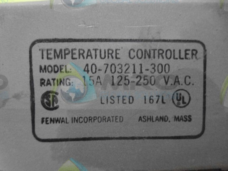 STERLCO 40-703211-300 TEMP CONTROL *NEW NO BOX*