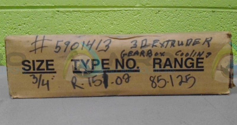 STERLCO R-151-02 VALVE TEMPERATURE CONTROL *FACTORY SEALED*