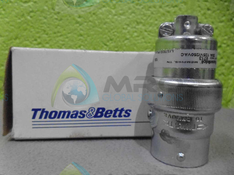 THOMAS & BETTS 8713 PLUG *NEW IN BOX*