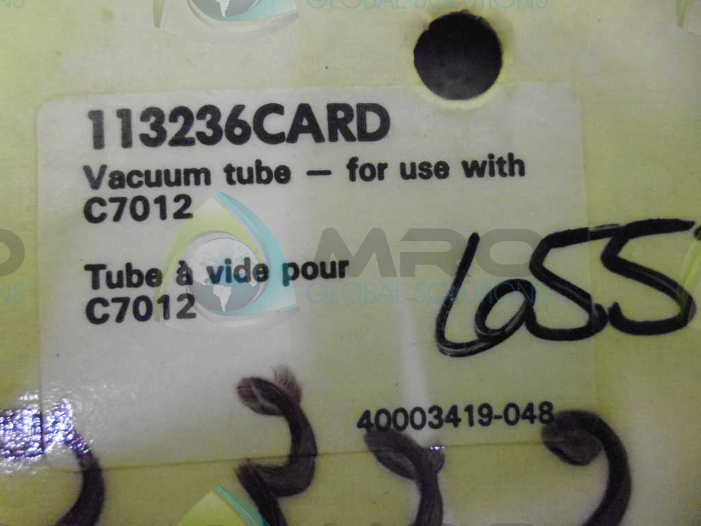 LOT OF 2 HONEYWELL 113236 VACCUM TUBE *NEW IN BOX*