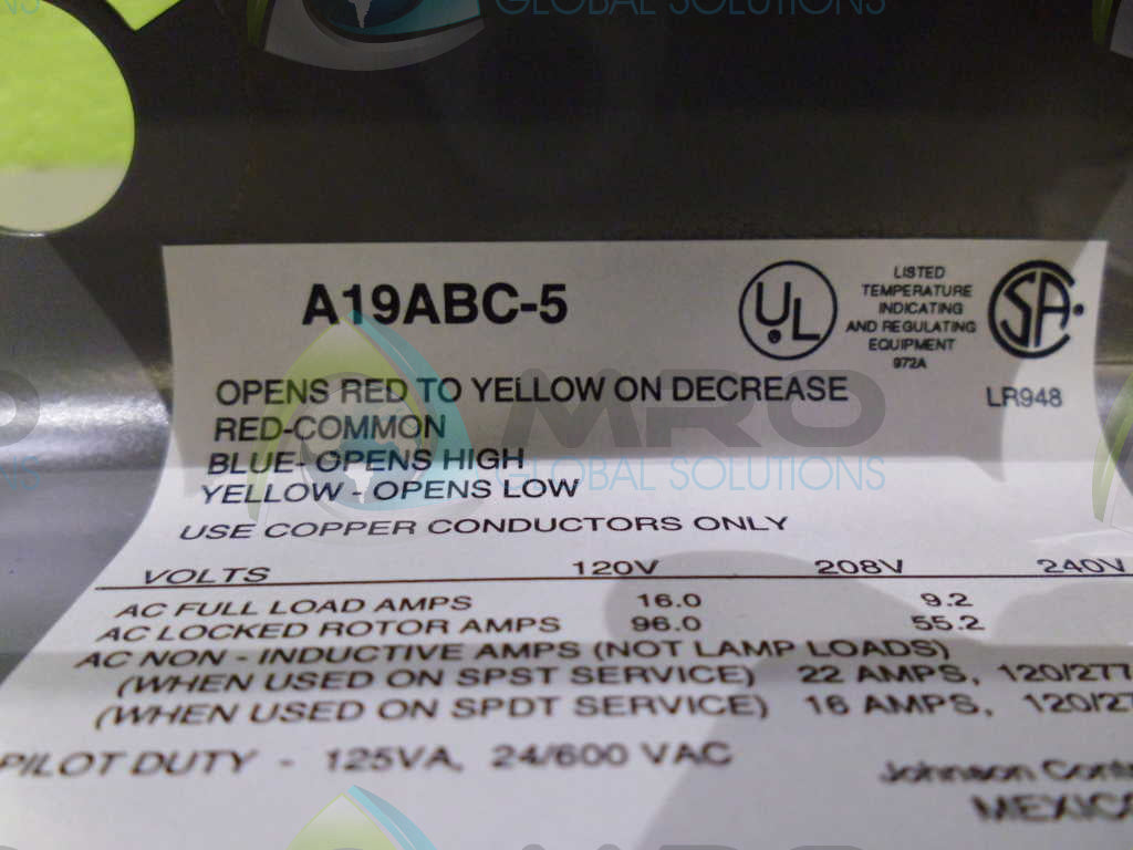 JOHNSON A19ABC-5 CONDUCTOR *NEW NO BOX*