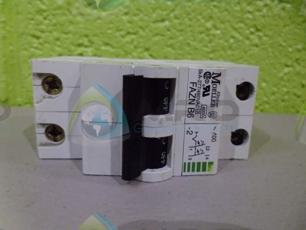 KLOCKNER MOELLER FAZN-B6 CIRCUIT BREAKER 6A *USED*