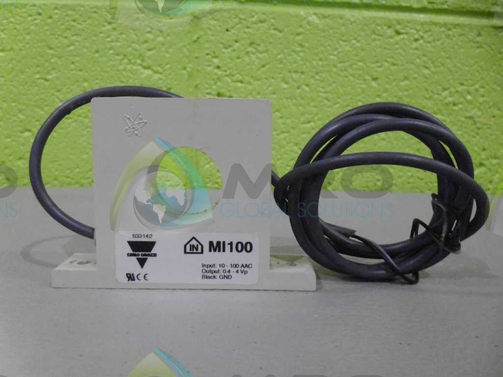 CARLO GAVAZZI MI100 CURRENT METERING TRANSFORMER *USED*