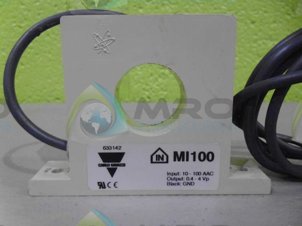 CARLO GAVAZZI MI100 CURRENT METERING TRANSFORMER *USED*