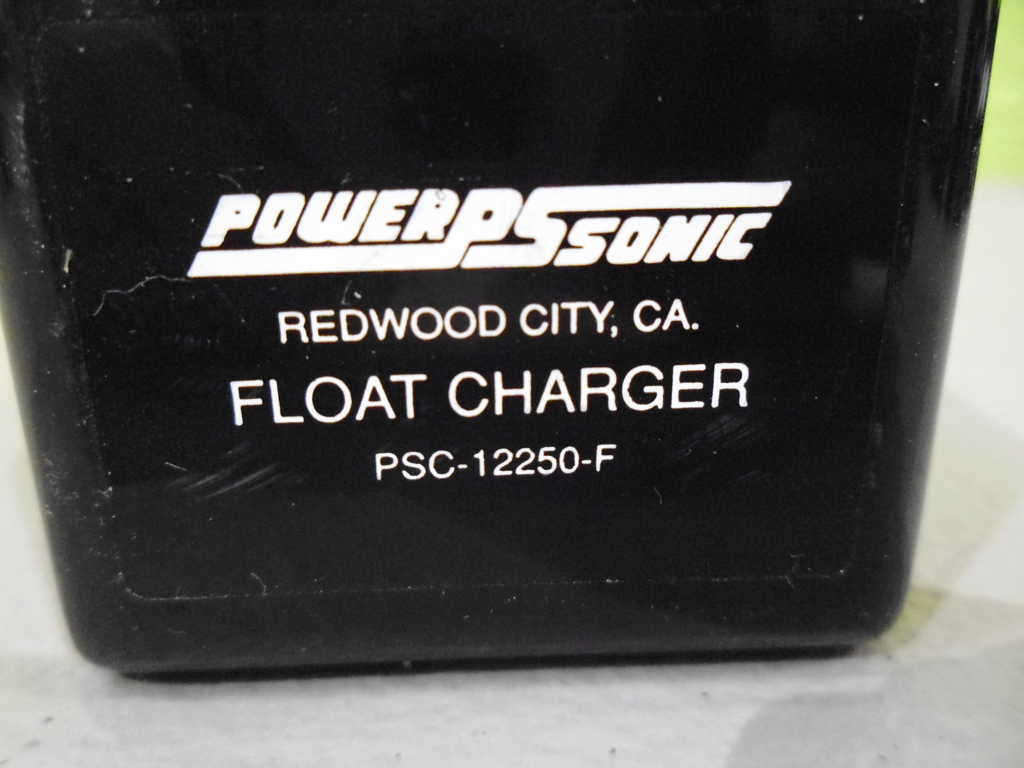 POWERSONIC PSC-12250-F FLOAT CHARGER *USED*