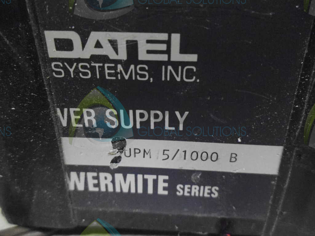 DATEL UPM-5/1000B POWER SUPPLY *USED*