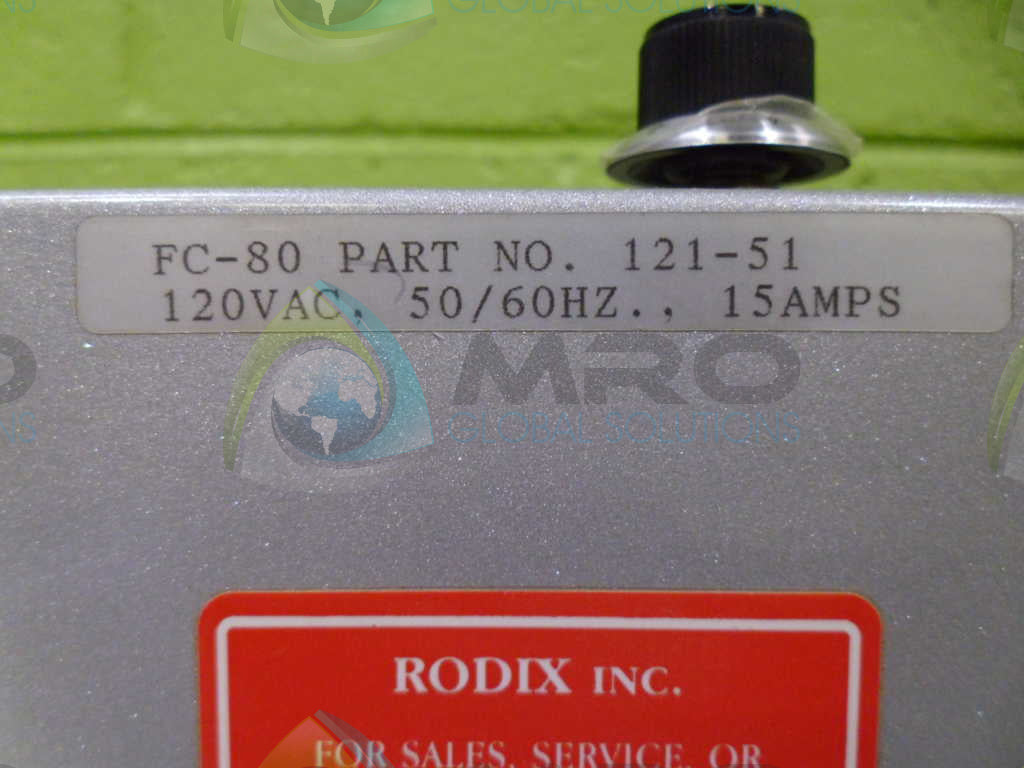 RODIX FC-80 FEEDER TUBE *NEW NO BOX*