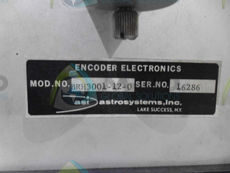 ASTROSYSTEM BRH3001-12-0 ENCODER *USED*