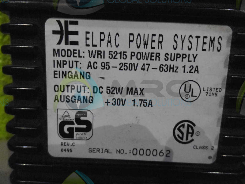 EPAC WRI5215 POWER SUPPLY *USED*