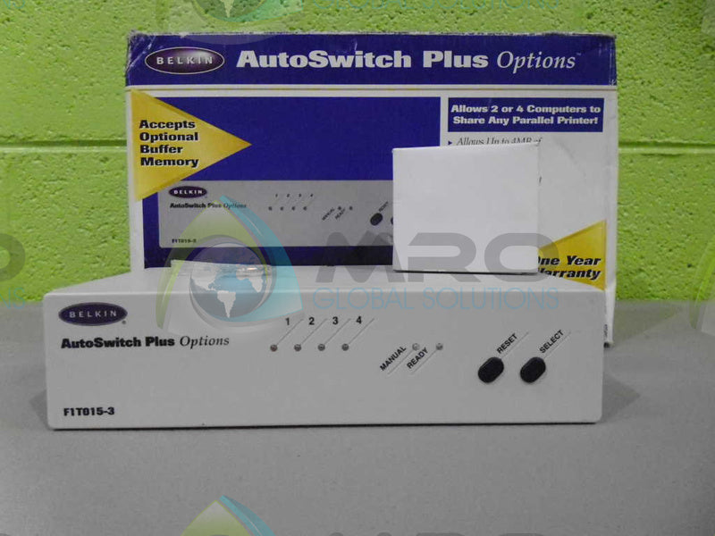 BELKIN F1T015-3 AUTOSWITCH PLUS *NEW IN BOX*